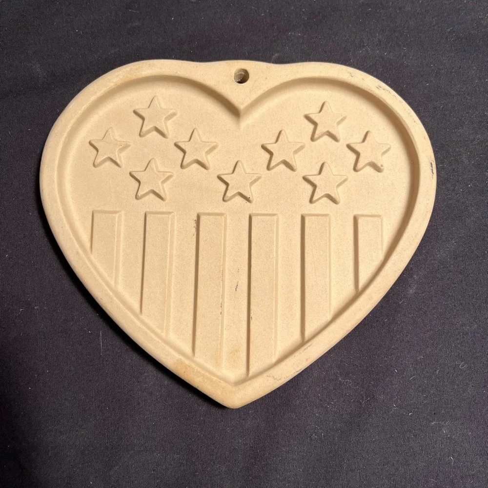 Cookie Mold - 1991 Americana Heart - Picture 1 of 2